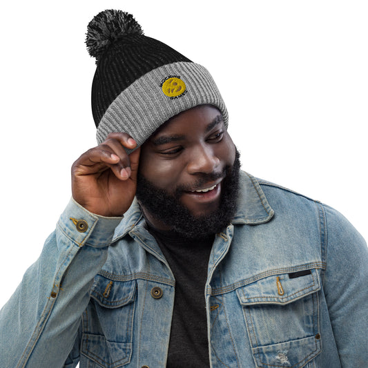 Mocking Gamer Pom-Pom Beanie